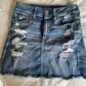 American Eagle jean skirt. Size 2